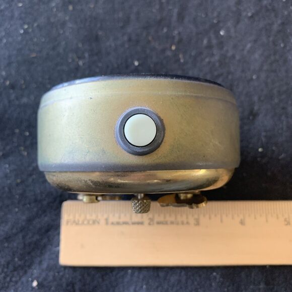 Vintage PETER Germany Alarm clock Silent Variant - Tested Alarm works too - Picture 7 of 11